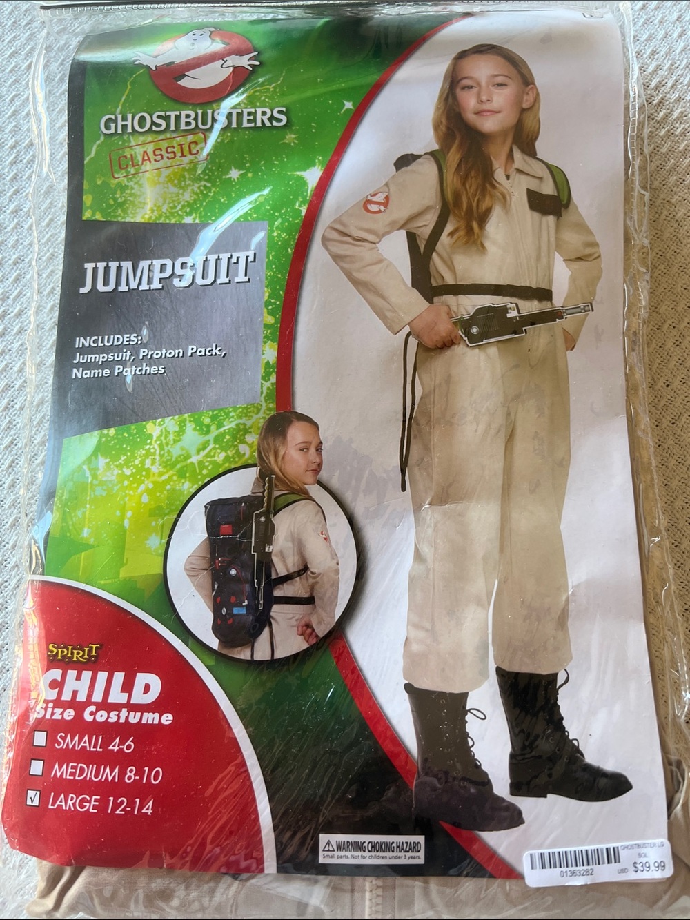 Spirit Ghostbusters Classic Halloween Costume